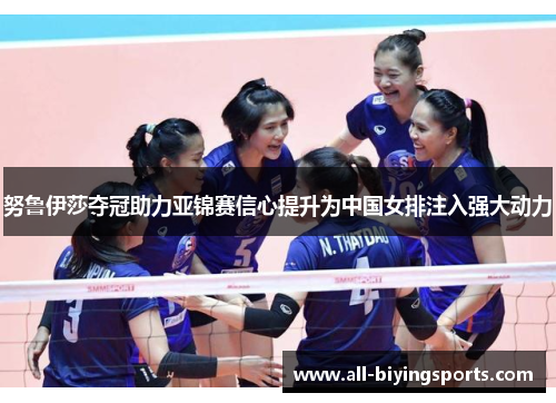 努鲁伊莎夺冠助力亚锦赛信心提升为中国女排注入强大动力
